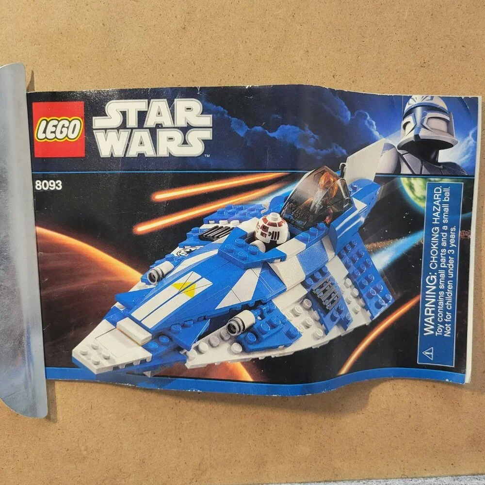 Lego Star Wars Plo Koon Jedi Starfighter- 8093 - Picture 5 of 6